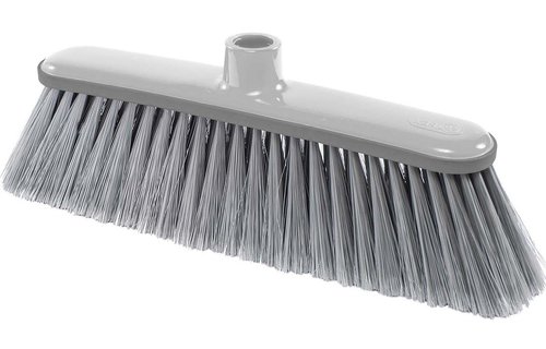 Zachte bezem "Delicata" Grijs Zachte bezem "Delicata" Grijs
