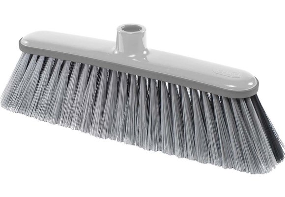Binnen bezem met dubbele borstelharen  "Dopplouso"