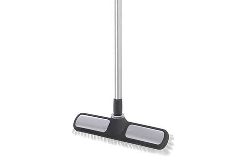 Rubberen schrobborstel  plus met telescopisch steel Rubberen schrobborstel  plus met telescopisch steel