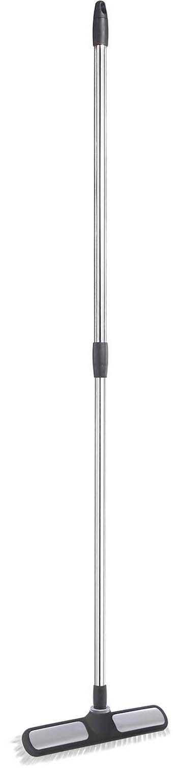 Rubberen schrobborstel  plus met telescopisch steel Rubberen schrobborstel  plus met telescopisch steel