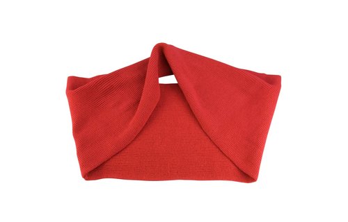 Gebreide colsjaal roest Roos Unisex