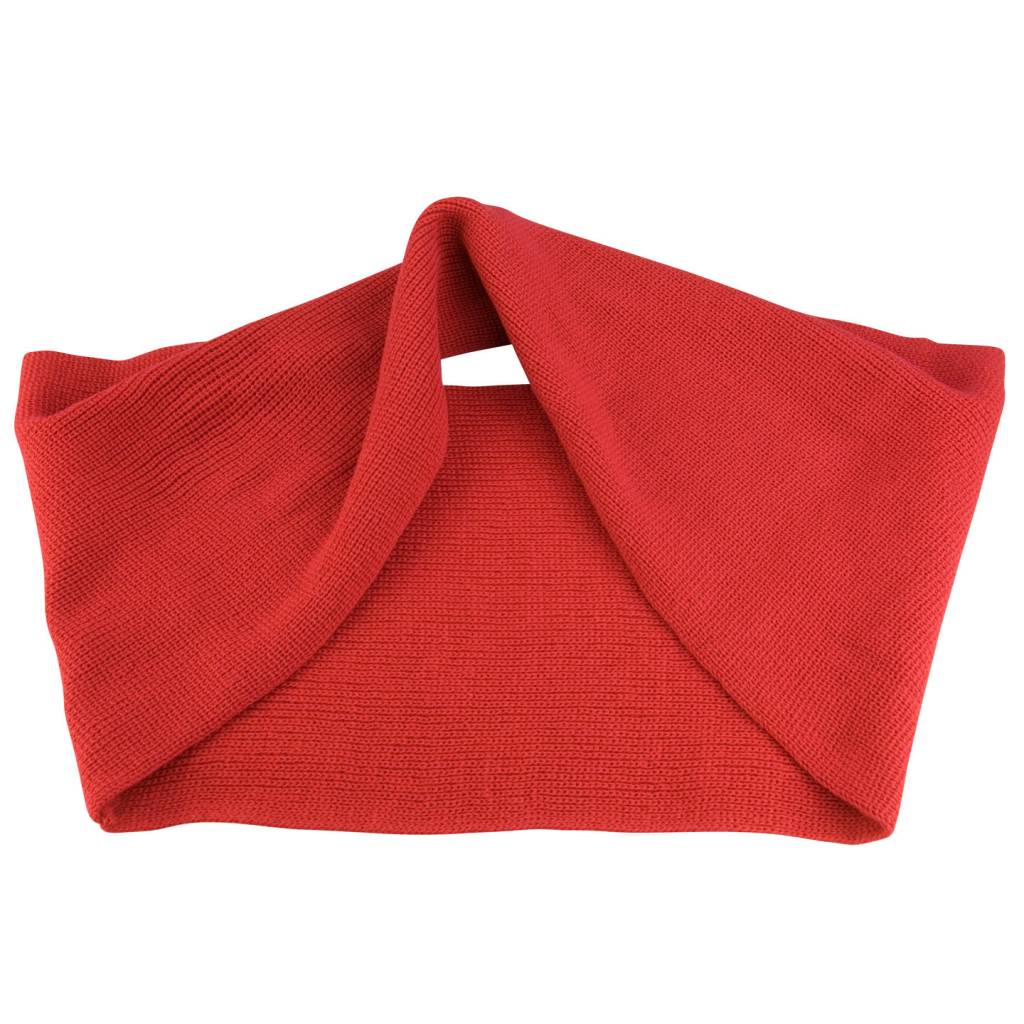 Gebreide colsjaal roest Roos Unisex