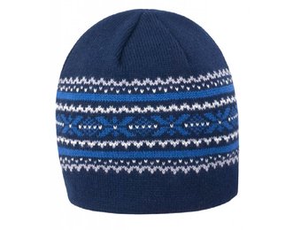 Gebreide Aspen muts Blauw/Grijs/Blauw