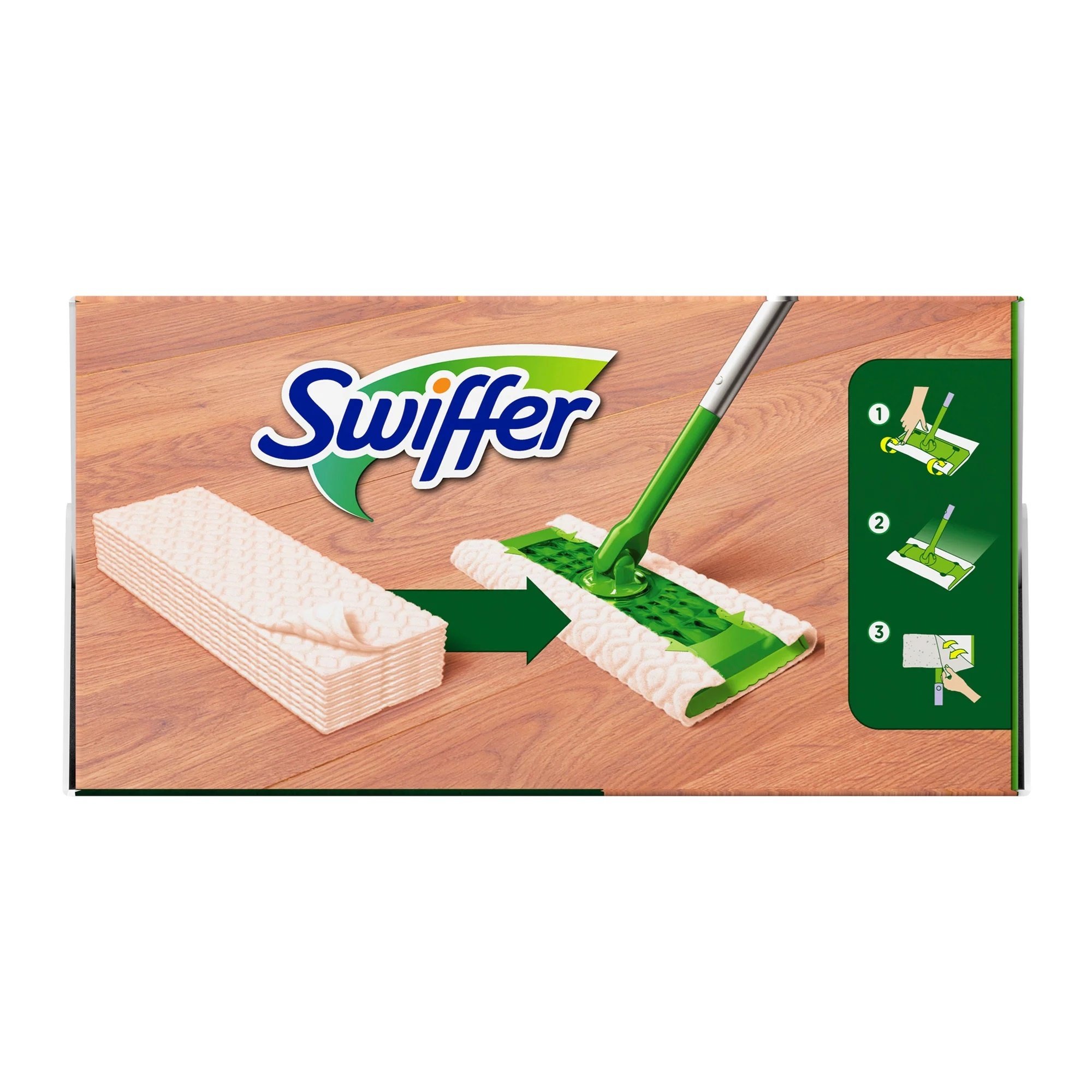 Vloerdoeken met bijenwas voor hout en parket (18 stuks)