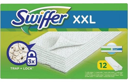 Stofwisdoekjes XXL  12 st.  "navulling Maxi stofwisser"