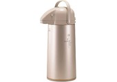 Pompthermos  met glazen binnen fles - Cacao - 1,9L