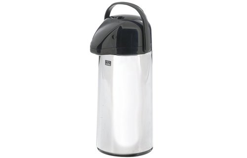 Isoleerkan met pompsysteem 1,9 L. - Elephant  Stainless Inox