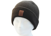 Gebreide muts  met logo (unisex) -  Kaki