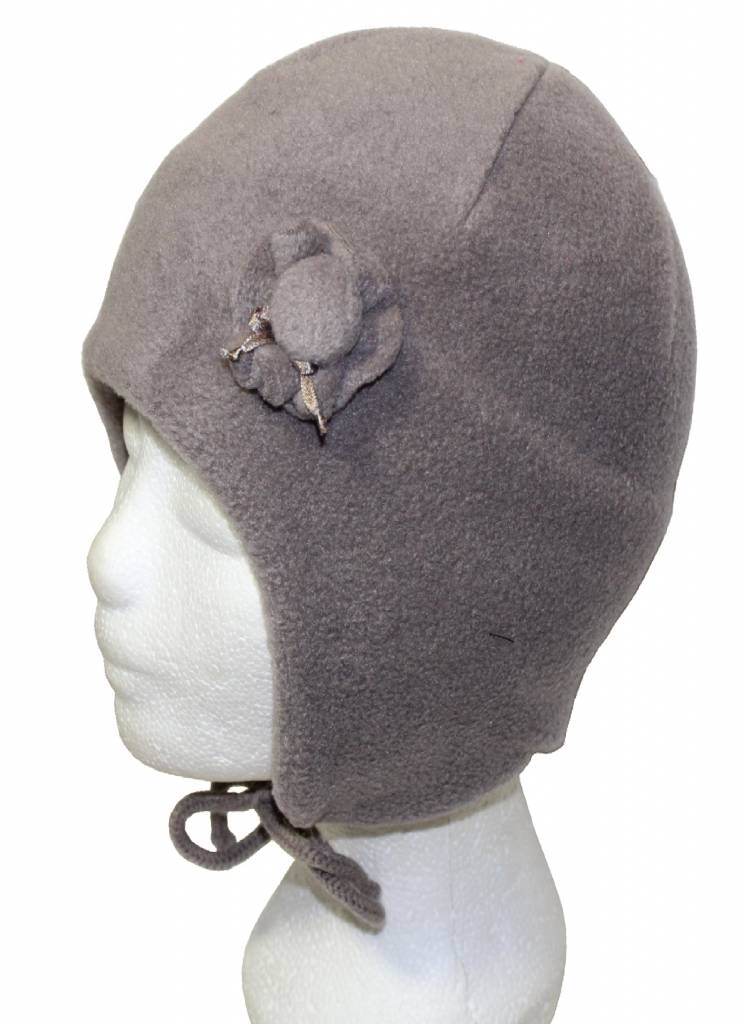 Kindermuts fleece Beige