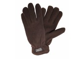 Fleece handschoenen Heren Bruin