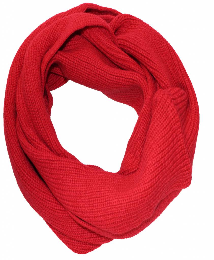 Gebreide colsjaal roest Roos Unisex