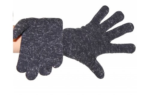 Handschoen Thinsulate Heren Zwart/Grijs gespikkeld Handschoen Thinsulate Heren Zwart/Grijs gespikkeld