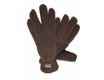 Fleece handschoenen Dames Bruin