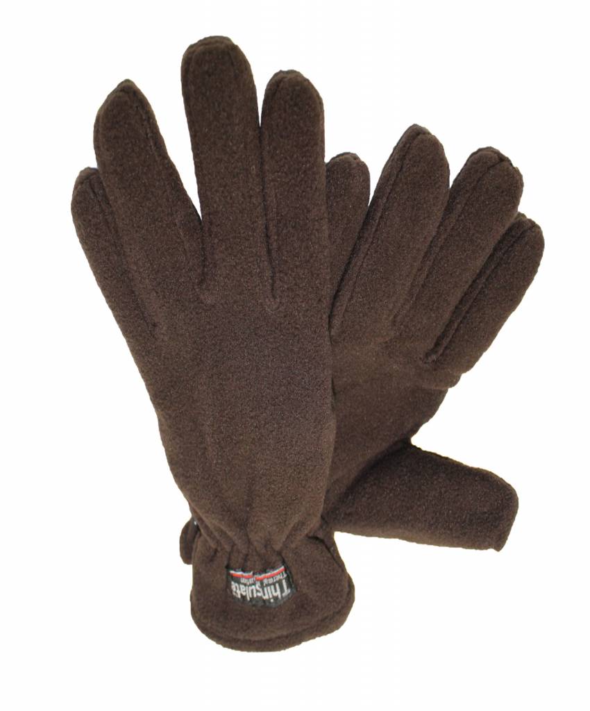 Fleece handschoenen Dames Bruin Fleece handschoenen Dames Bruin
