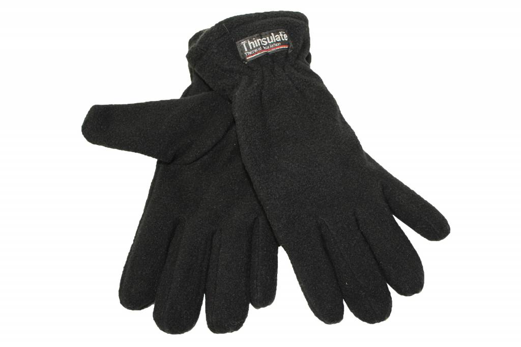 Fleece handschoenen Dames Zwart Fleece handschoenen Dames Zwart