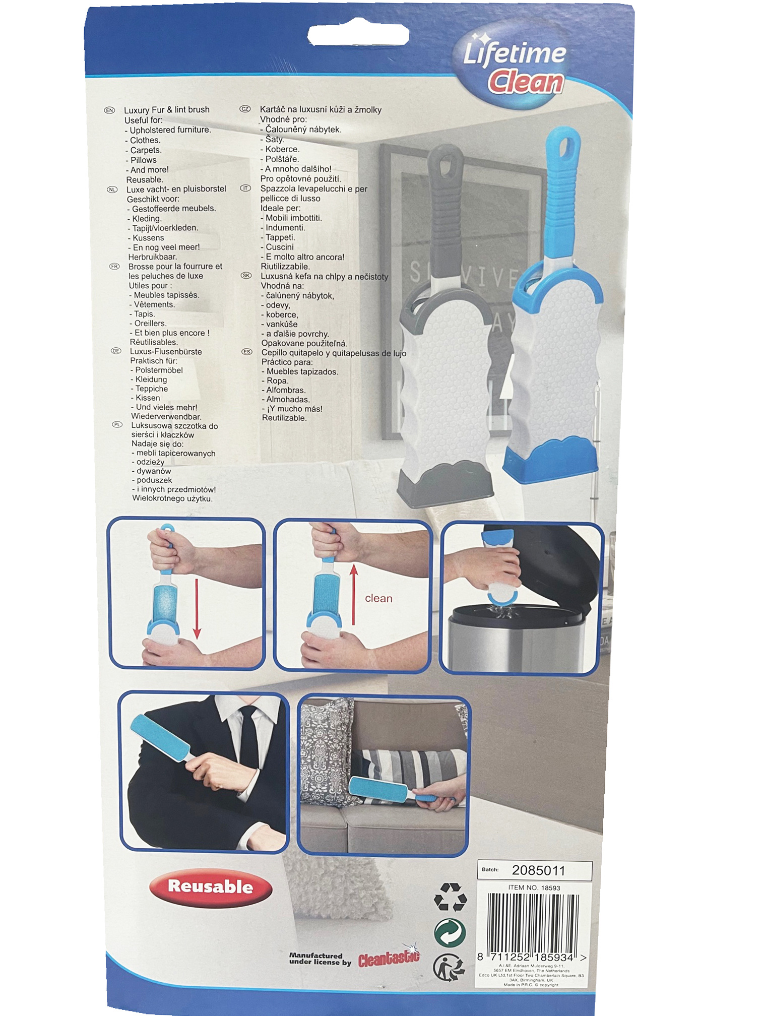 Kledingborstel  "Sticky Hero"