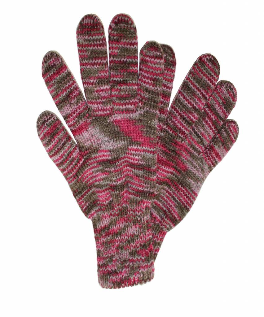 Magic Dames Handschoenen roos design Magic Dames Handschoenen roos design