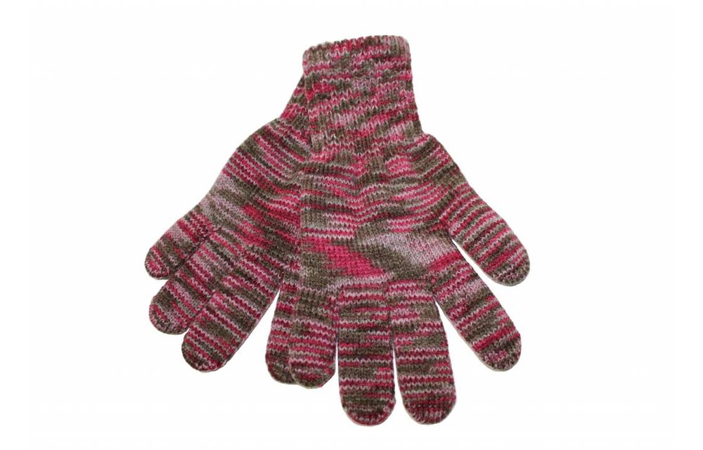 Magic Dames Handschoenen roos design Magic Dames Handschoenen roos design