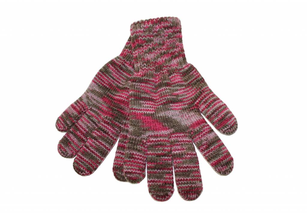 Magic Dames Handschoenen roos design Magic Dames Handschoenen roos design