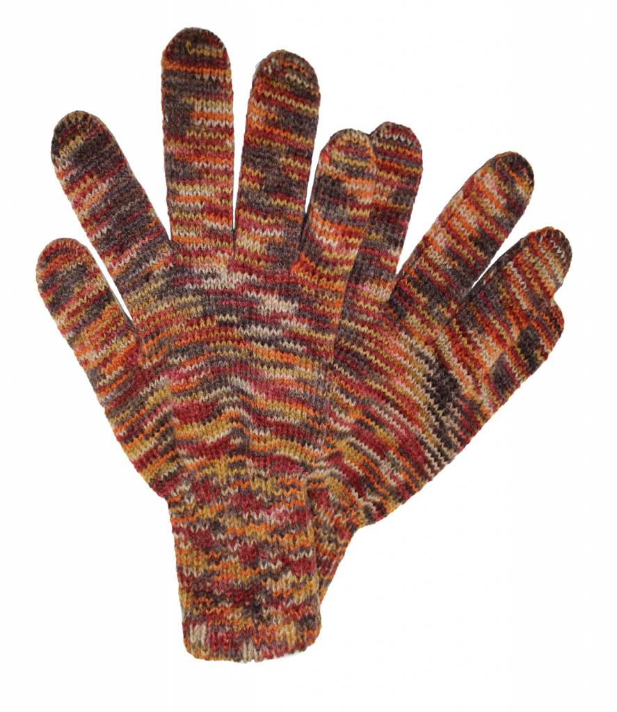 Magic Dames Handschoenen roest design