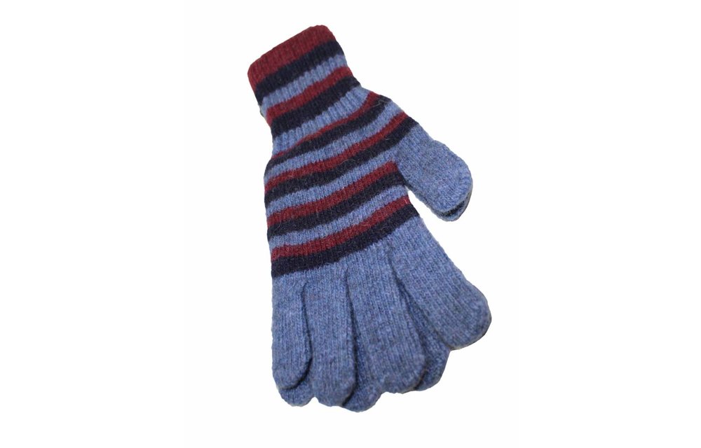 Handschoenen gestreept in verschillende kleuren Handschoenen gestreept in verschillende kleuren