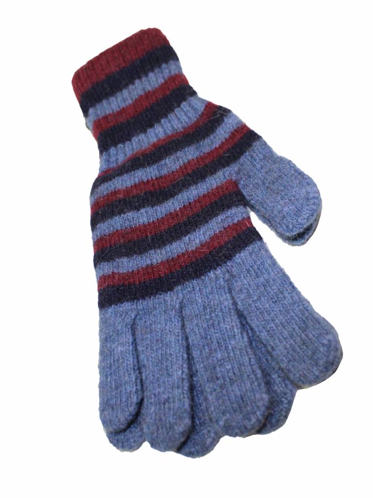 Handschoenen gestreept in verschillende kleuren