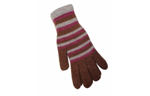 Handschoenen gestreept in verschillende kleuren