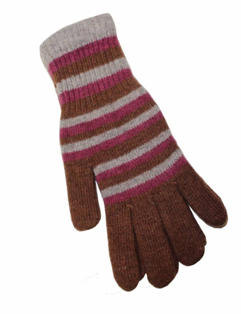 Handschoenen gestreept in verschillende kleuren