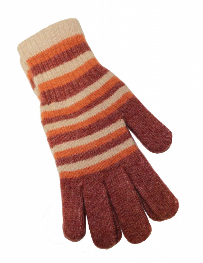 Handschoenen gestreept in verschillende kleuren