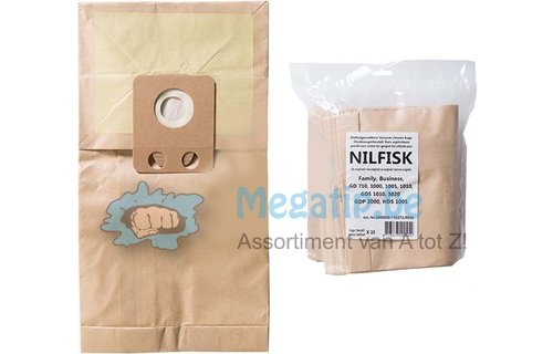 Nilfisk GD710/VP300  ( Family - Serie ) Stofzuigerzakken Nilfisk GD710/VP300  ( Family - Serie ) Stofzuigerzakken