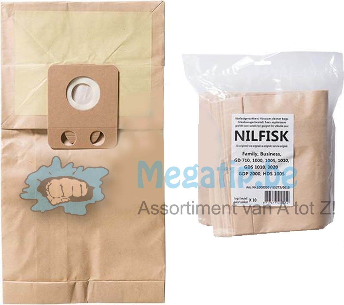 Nilfisk GD710/VP300  ( Family - Serie ) Stofzuigerzakken Nilfisk GD710/VP300  ( Family - Serie ) Stofzuigerzakken