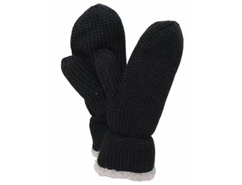 Dames want met pels zwart