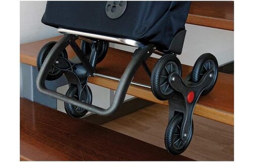 Boodschappentrolley 6 wielen Marino Trappenstijger I-Max Tweed - RD6