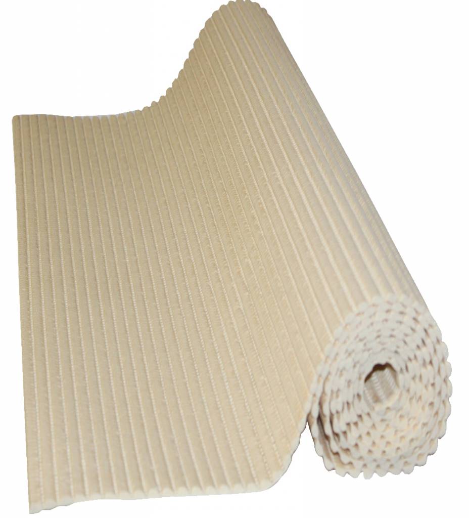 Aquamat antislipmat effen beige 0,65 x 1 m