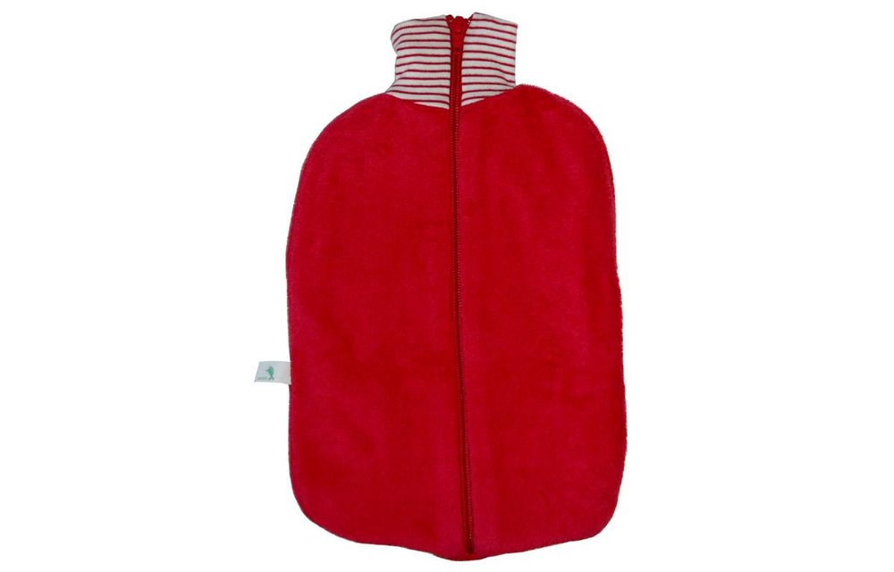 Bio Warmwaterkruik Kersen rood Bio Warmwaterkruik Kersen rood