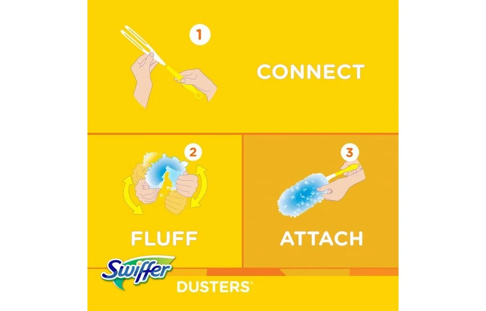 Duster starterkit "Stoffer + 5 stofdoekjes"