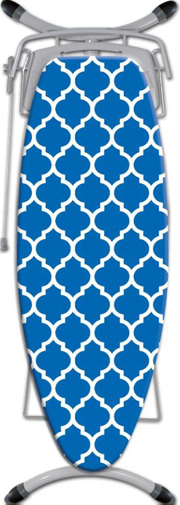 Strijkplankhoes 3 lagen 134 x 49 cm maat A "Blue Symmetry"