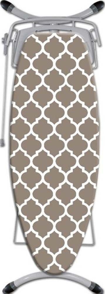 Strijkplankhoes 3 lagen 134 x 49 cm maat A "Beige Symmetry"