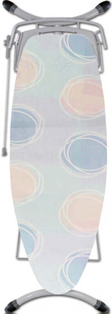 Strijkplankhoes 3 lagen 134 x 49 cm maat A "Blue - pink dot"