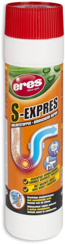 Afloopreiniger "Ontstopper"  S-Expres  600 gr Afloopreiniger "Ontstopper"  S-Expres  600 gr