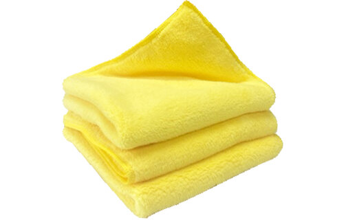 Nano Microvezeldoeken 32 x 36 cm. geel 3 st.