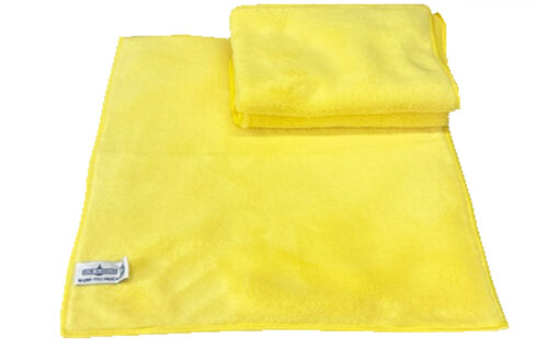 Nano Microvezeldoeken 32 x 36 cm. geel 3 st.