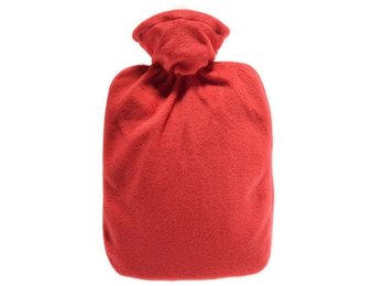 Warmwaterkruik Classic Fleece Rood