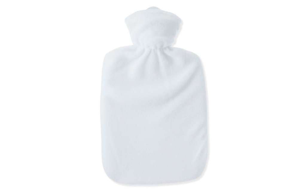 Warmwaterkruik Classic Fleece hoes Wit Warmwaterkruik Classic Fleece hoes Wit