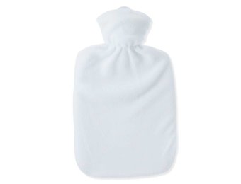 Warmwaterkruik Classic Fleece Wit