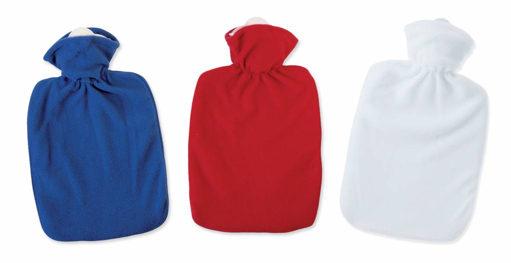 Warmwaterkruik Classic Fleece hoes Wit Warmwaterkruik Classic Fleece hoes Wit