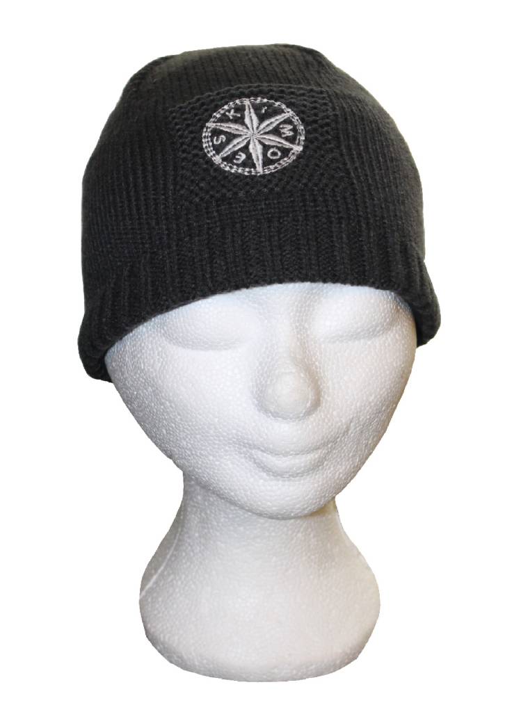 Kindermuts gebreid met fleece