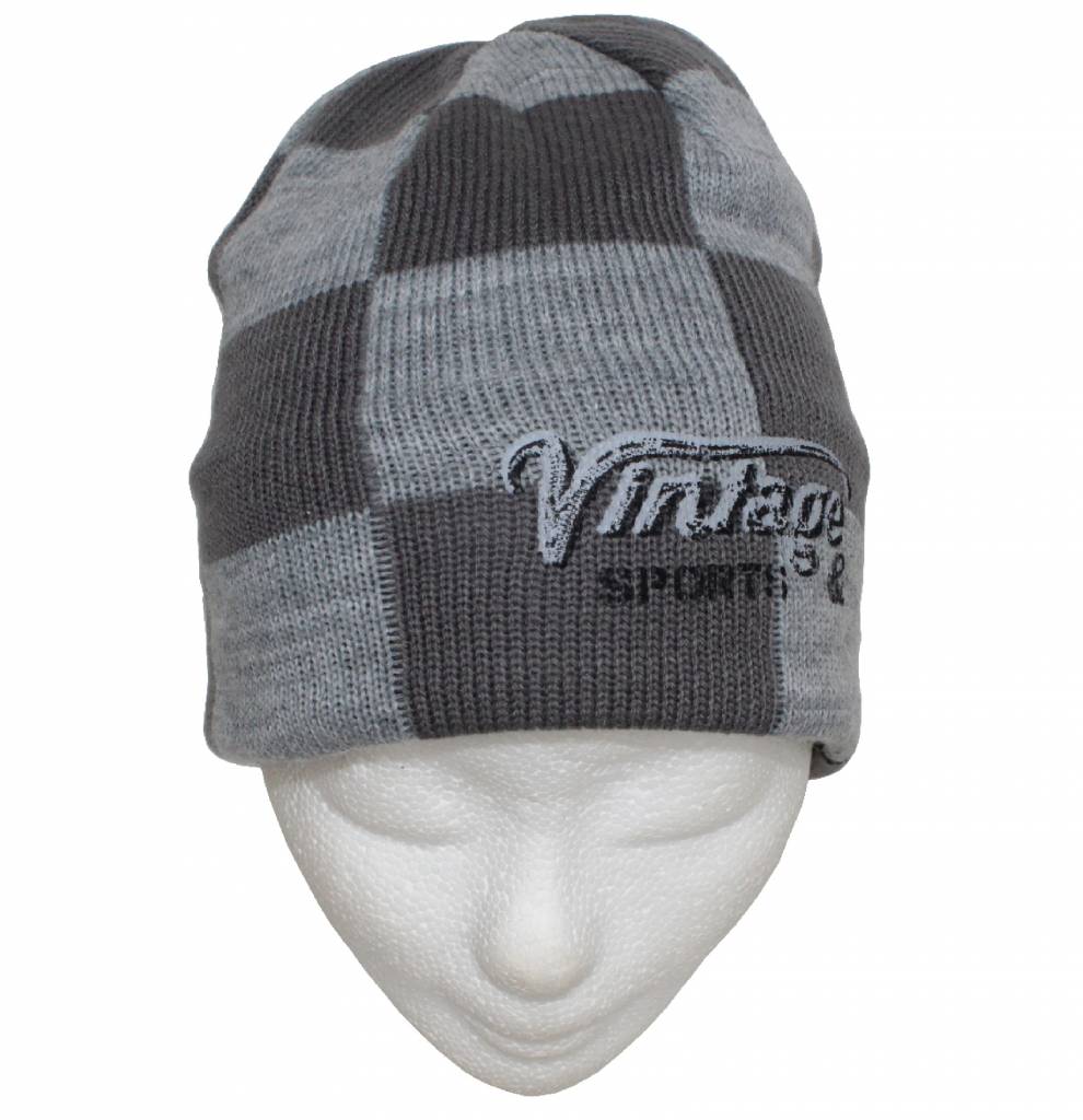 Kindermuts Vintage Grey/light grey