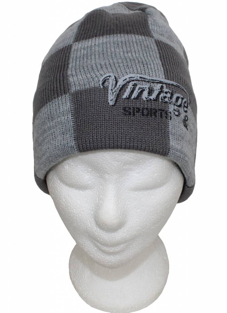 Kindermuts Vintage Grey/light grey