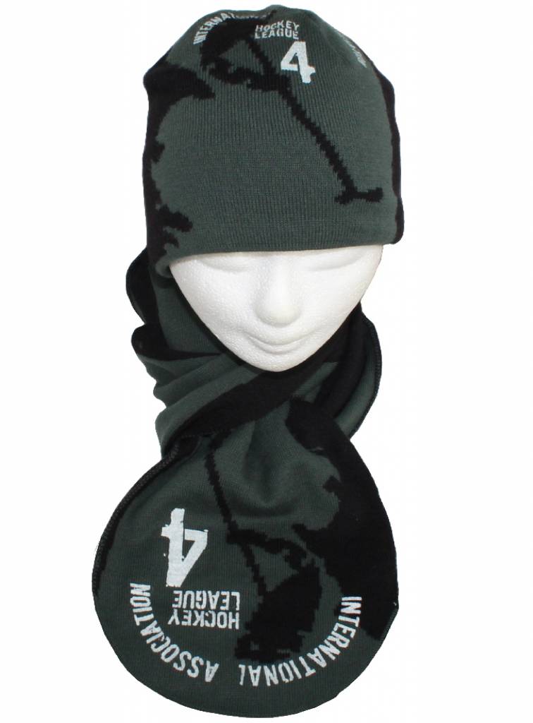 Kindermuts en Sjaal "Hockey League" Kindermuts en Sjaal "Hockey League"